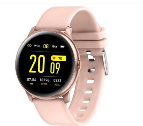 Smartwatch Garett Women Laura, złoty róż