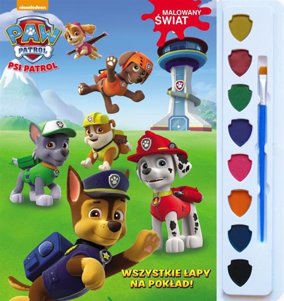 PSI PATROL. MALOWANY ŚWIAT. NR 1 WSZYSTKIE ŁAPY?