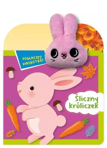 POGŁASZCZ MASKOTKĘ ŚLICZNY KRÓLICZEK