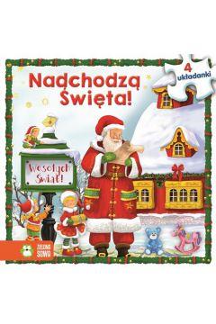 NADCHODZĄ ŚWIĘTA KSIĄŻKA Z PUZZLAMI