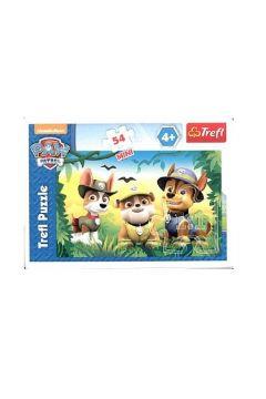 PUZZLE 54 MINI PSIA MISJA 2 TREFLPUZZLE 54 MINI PS