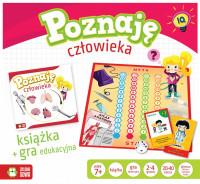 KSIĄŻKA Z GRĄ. POZNAJĘ CZŁOWIEKA