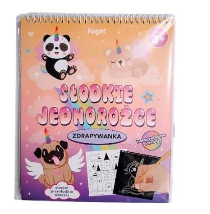 ZDRAPYWANKA SŁODKIE JEDNOROŻCE 20 stron