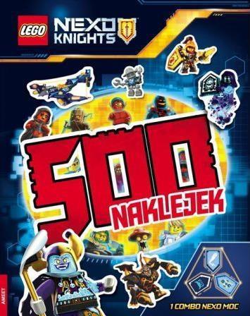 LEGO NEXO KNIGHTS. 500 NAKLEJEK