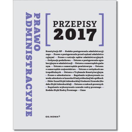 Prawo Administracyjne Przepisy 2017