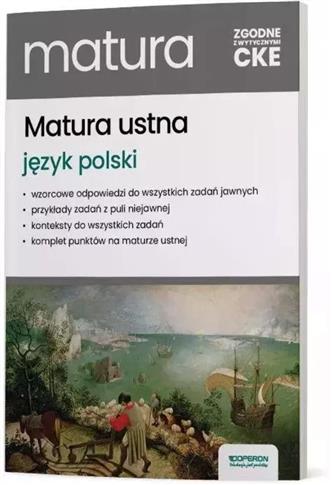 MATURA 2025 JĘZYK POLSKI MATURA USTNA