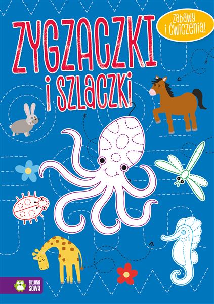 ZYGZACZKI I SZLACZKI (NIEBIESKIE)