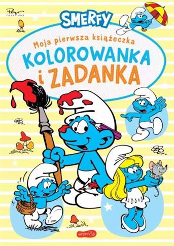 MOJA PIERWSZA KSIĄŻECZKA. KOLOROWANKA I ZADANKA. S