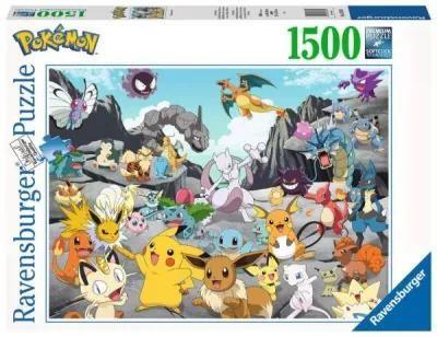 Ravensburger, puzzle, Pokemon, 1500 el.