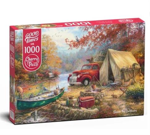 CHERRYPAZZI, PUZZLE, SHARE THE OUTDOORS, 1000 EL.