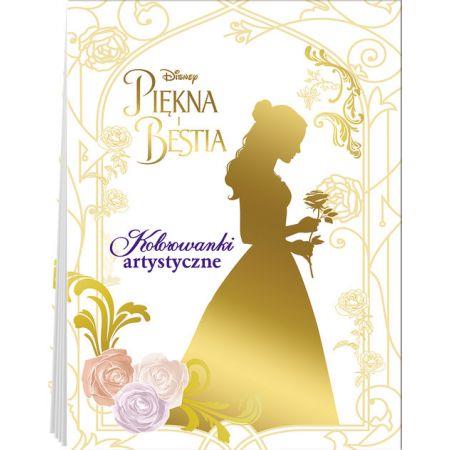 PIĘKNA I BESTIA.  KOLOROWANKI ARTYSTYCZNE