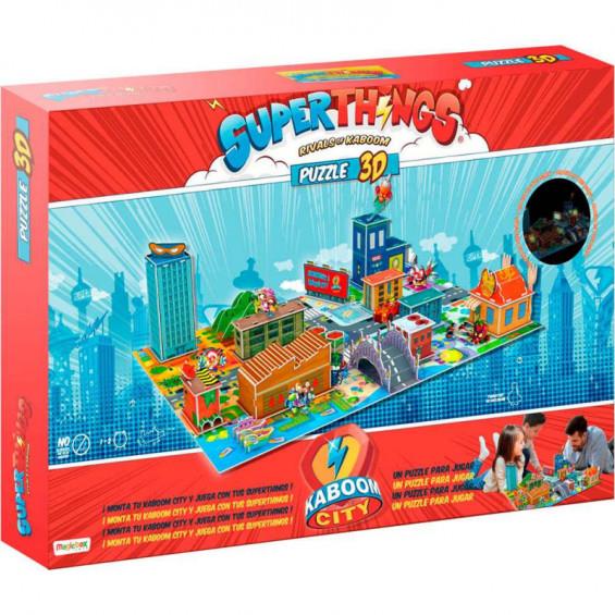 PUZZLE 3D. SUPERTHINGS. KABOOM CITY
