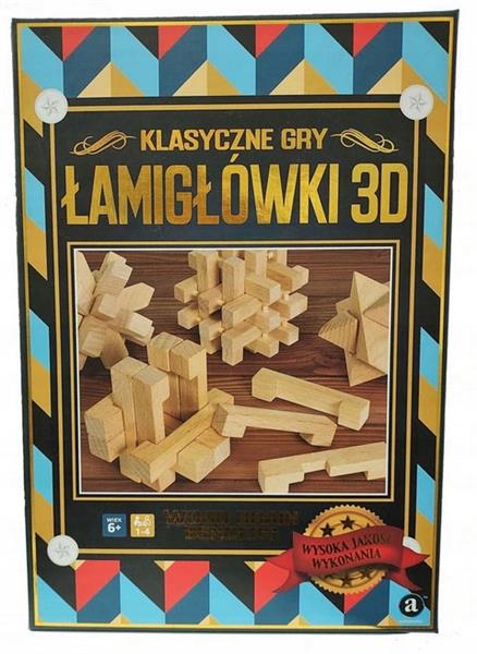 ŁAMIGŁÓWKI 3D KLASYCZNE GRY AMBASSADOR