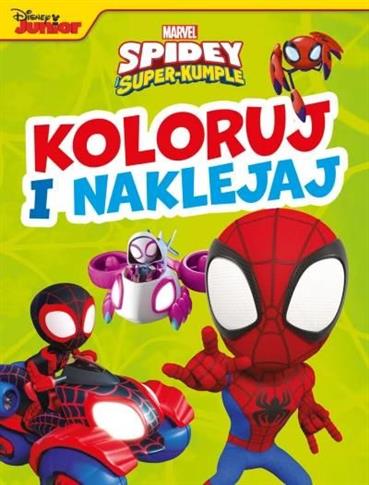 Koloruj i naklejaj! Marvel Spidey i Super-kumple