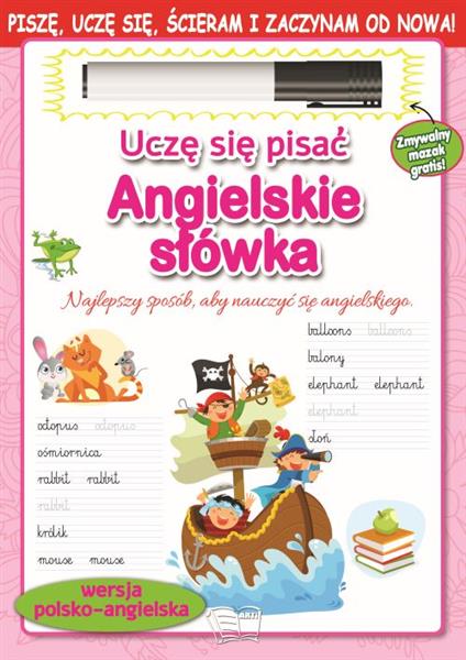 UCZĘ SIĘ PISAĆ. ANGIELSKIE SŁÓWKA