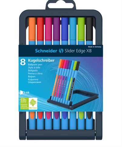 Długopis Schneider Slider Edge xb, 8 sztuk