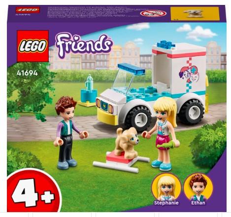 LEGO Friends, klocki, Karetka kliniki dla zwierząt