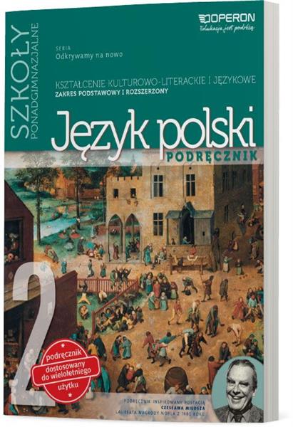 JĘZYK POLSKI. ODKRYWAMY NA NOWO. PODRĘCZNIK WIELOL