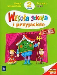 Wesoła szkoła i przyjaciele 2. Karty pracy. Cz 4