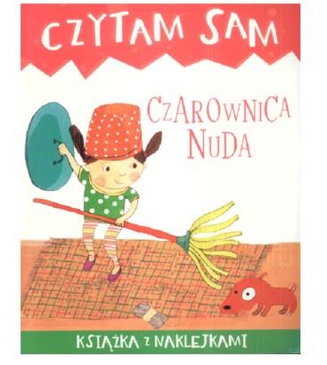 CZYTAM SAM CZAROWNICA NUDA KSIĄŻKA Z NAKLEJKAMI