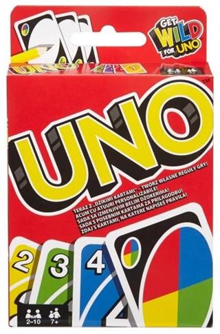 Gra Karty Uno W2085 Mattel