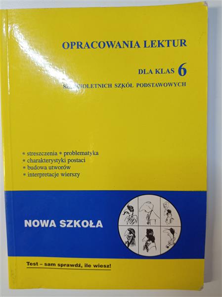 OPRACOWANIA LEKTUR DLA KLAS 6