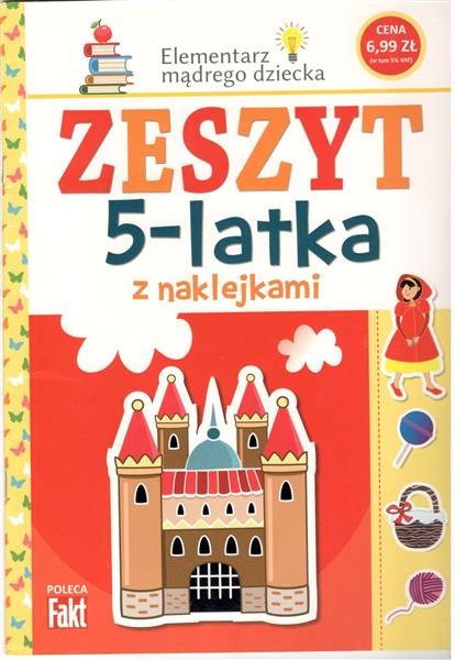 ELEMENTARZ MĄDREGO DZIECKA ZESZYT 5-LATKA