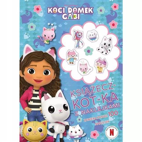 Książecz-kot-ka z naklejkami