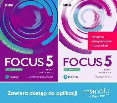 Focus Second Edition 5. Komplet Podręcznik + Zeszy