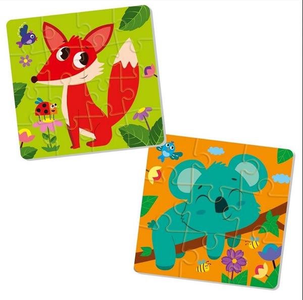 PIANKOWE PUZZLE 2W1. THE FUZZIES