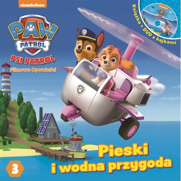 PSI PATROL. CZĘŚĆ 3. PIESKI I WODNA PRZYGODA + DVD