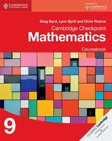 Cambridge Checkpoint Mathematics 9. Coursebook