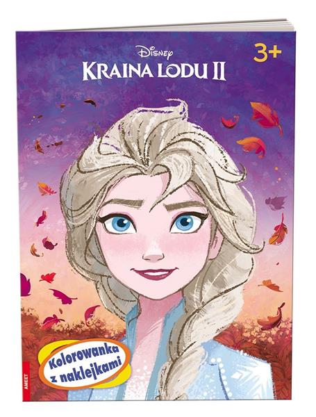 KRAINA LODU 2. KOLOROWANKA Z NAKLEJKAMI