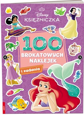DISNEY KSIĘŻNICZKA. 100 BROKATOWYCH NAKLEJEK