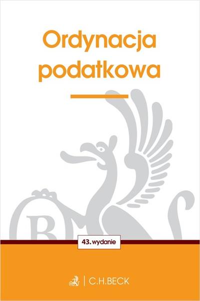 ORDYNACJA PODATKOWA, WYDANIE 43