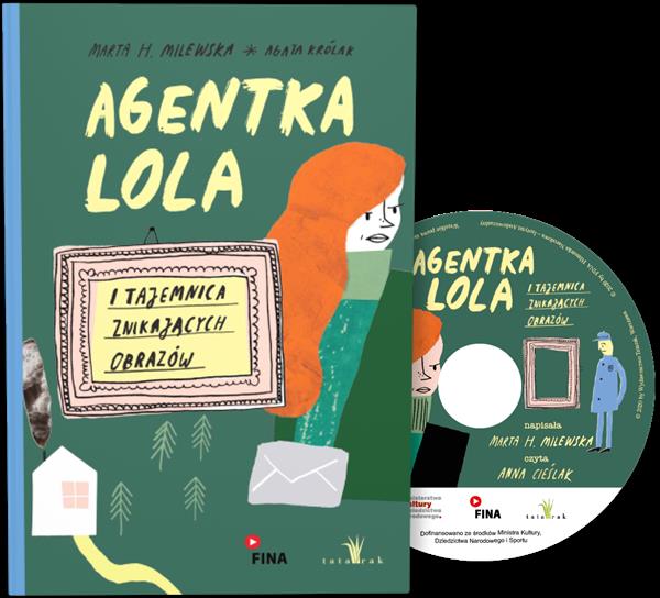 AGENTKA LOLA I TAJEMNICA ZNIKAJĄCYCH OBRAZÓW + CD