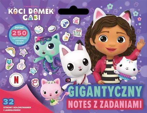 KSIAZECZKA EDUK 240X310 GIGANT NOTES Z ZADANIAMI