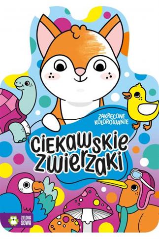 Zakręcone kolorowanie. Ciekawskie zwierzaki 978838