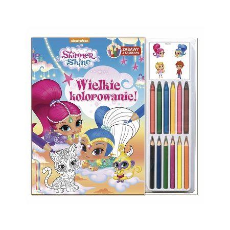 SHIMMER & SHINE. ZABAWY Z KREDKAMI NR 1