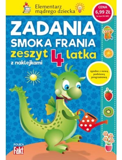 ZADANIA SMOKA FRANIA. ZESZYT 4 LATKA