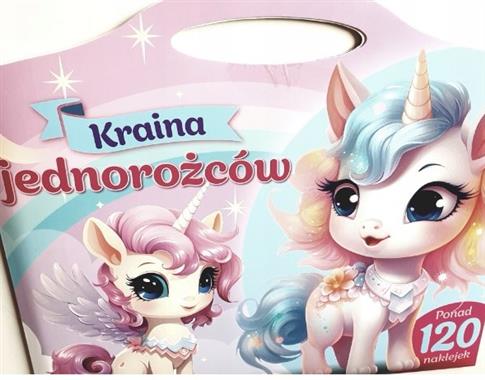 KRAINA JEDNOROŻCÓW - NAKLEJKI, KOLOROWANKI