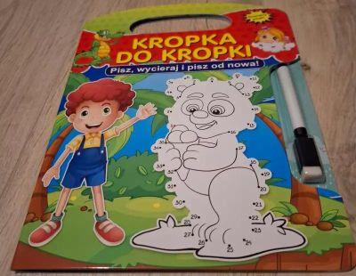 KROPKA DO KROPKI. PISZ, WYCIERAJ I PISZ OD NOWA!