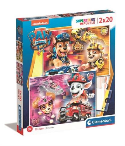 Puzzle 2 x 20 el. Paw Patrol