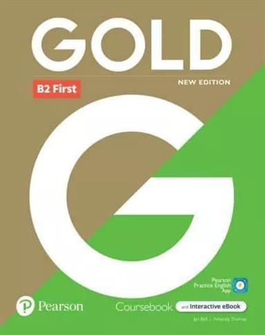 Gold B2 First 2018 Coursebook + eBook