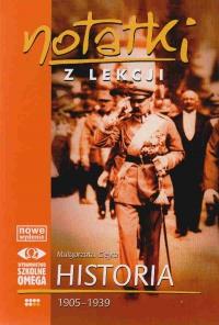 NOTATKI Z LEKCJI. HISTORIA 1905-1939