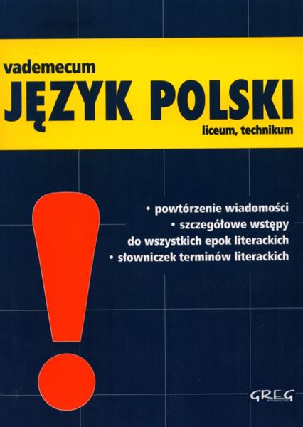 VADEMECUM JĘZYK POLSKI