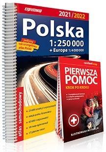 ATLAS SAMACHODOWY POLSKA 1:250 000 2021/2022 + PP
