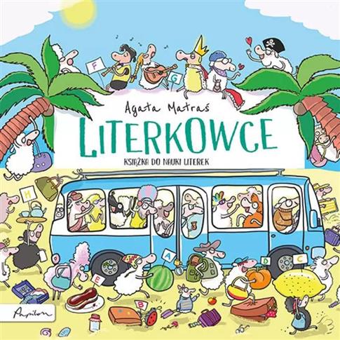 Literkowce. Książka do nauki literek