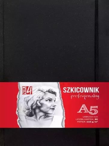 SZKICOWNIK KOH-I-NOOR PROFESJONALNY A5 110G 80 KAR