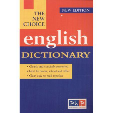THE NEW CHOICE. ENGLISH DICTIONARY